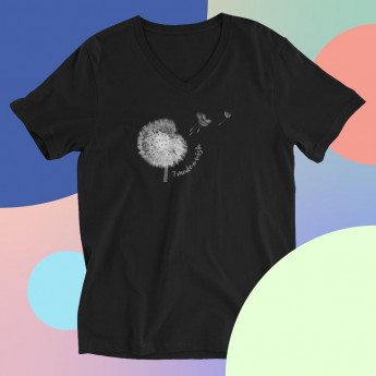 Dandelion Wish V-Neck T-Shirt